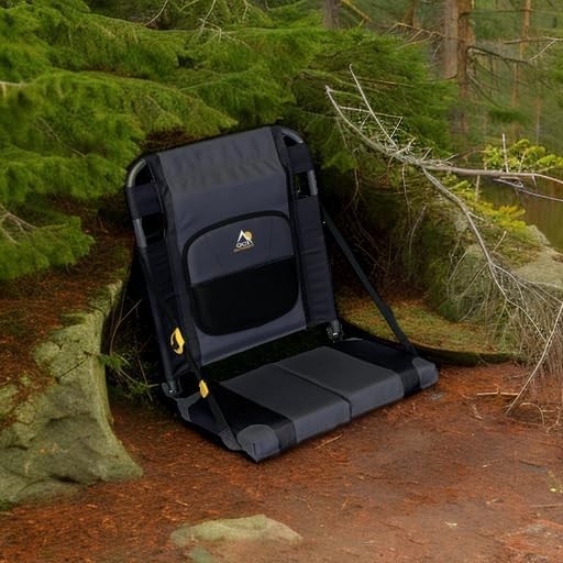 SitBacker Adjustable Canoe Seat with Back Support