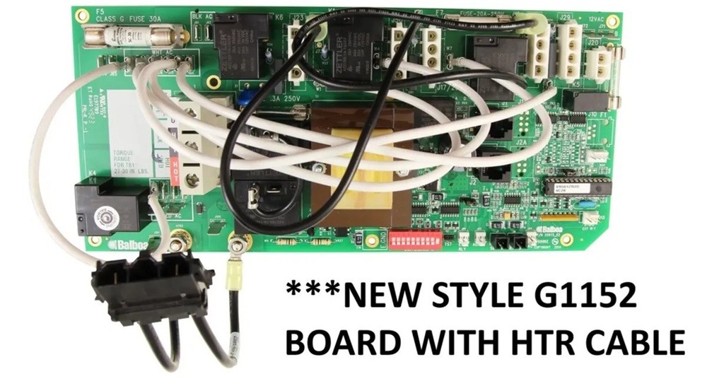 Balboa 54357 Circuit Board Replacement, VS501Z, G1152, 56458