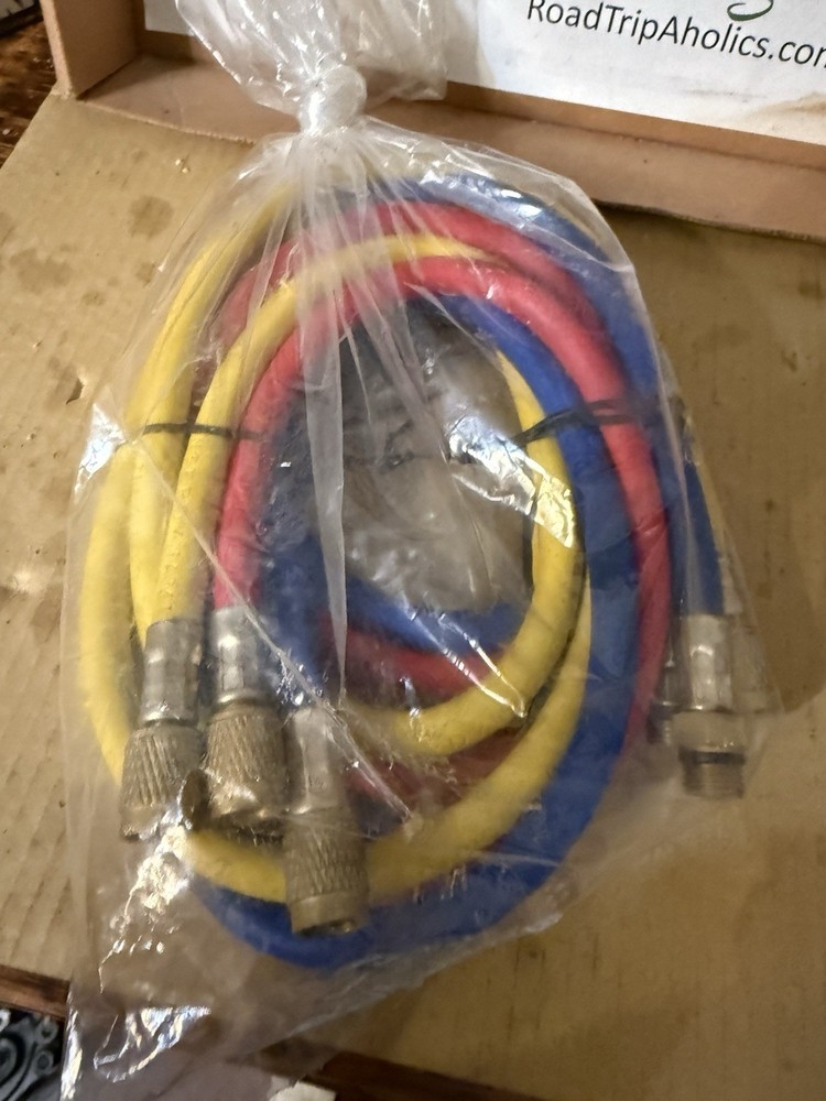 InterDynamics A/C Charging Hose Set,R134a refrigerant