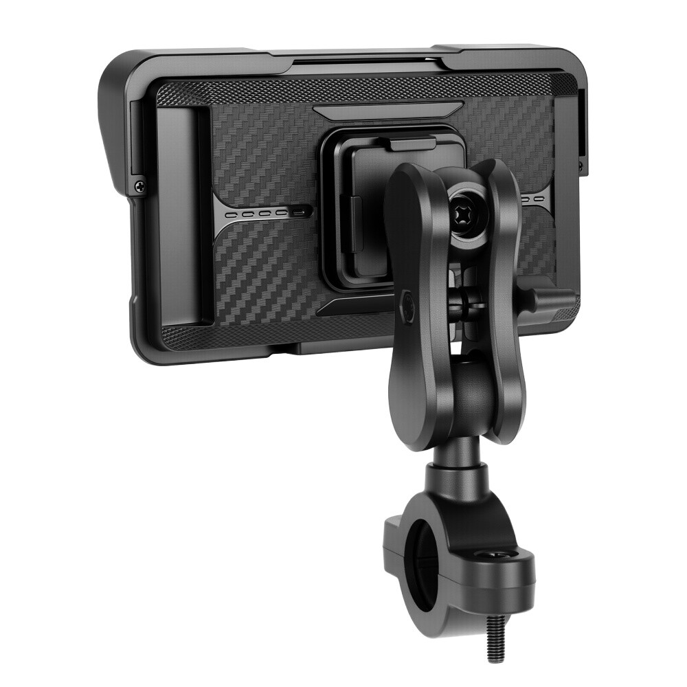 5" Waterproof Motorcycle Navigator Portable Wireless CarPlay Android Auto Screen