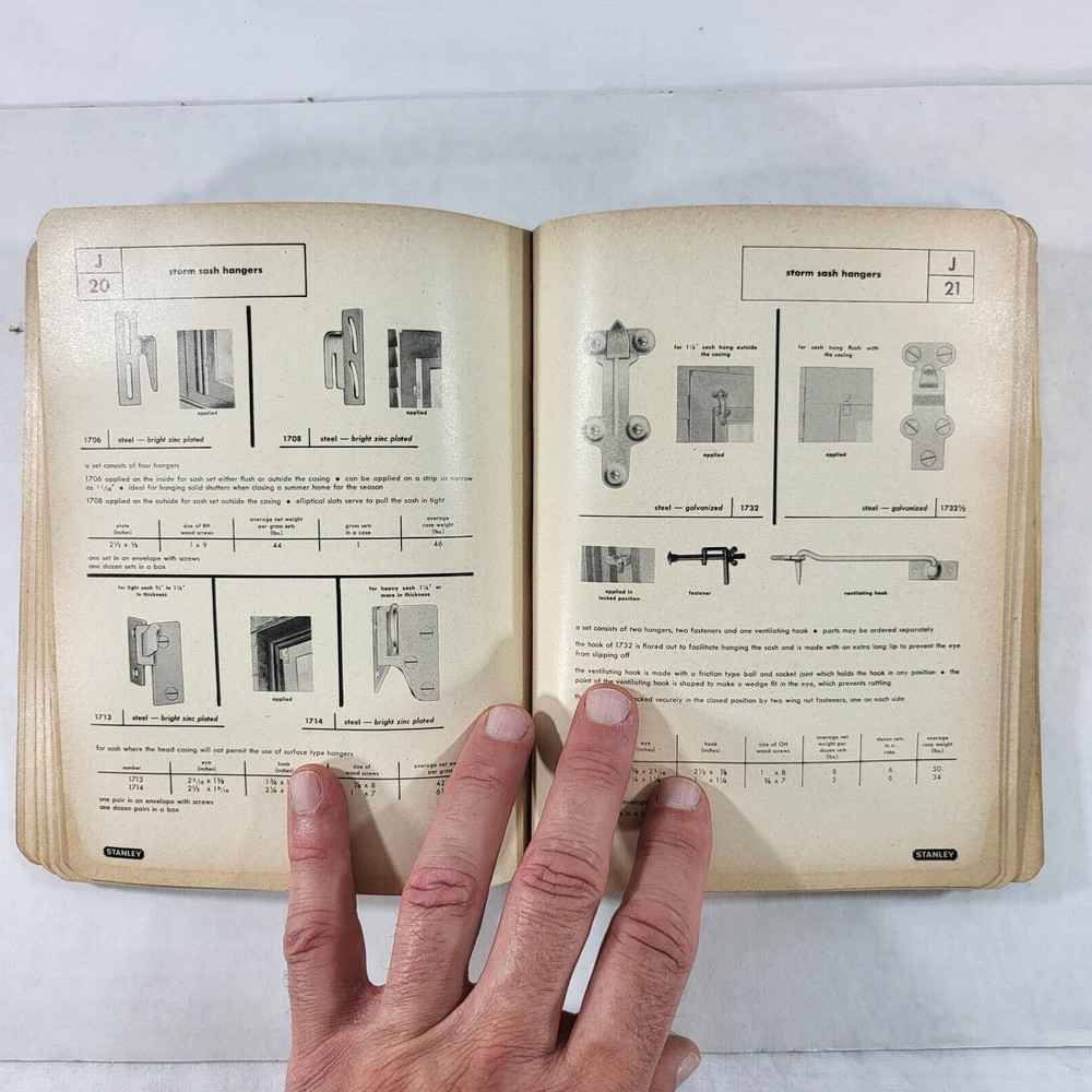 1950's Stanley Hardware Catalog No 71