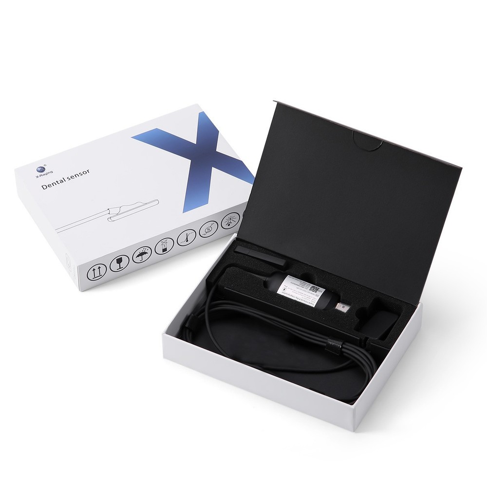 Mobile Dental X Ray Machine Unit Digital High Frequency no Shield+ Sensor Size 2