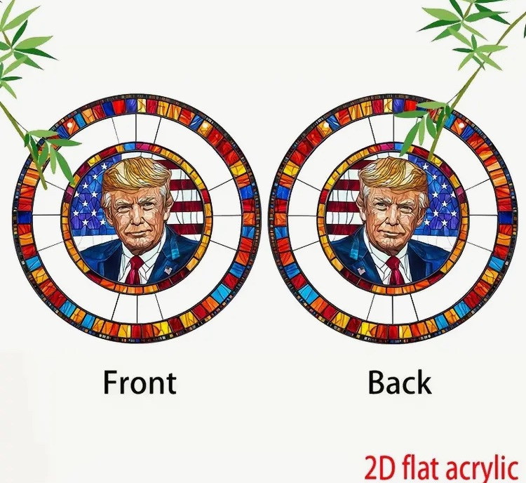 Trump Acrylic Sun Catcher