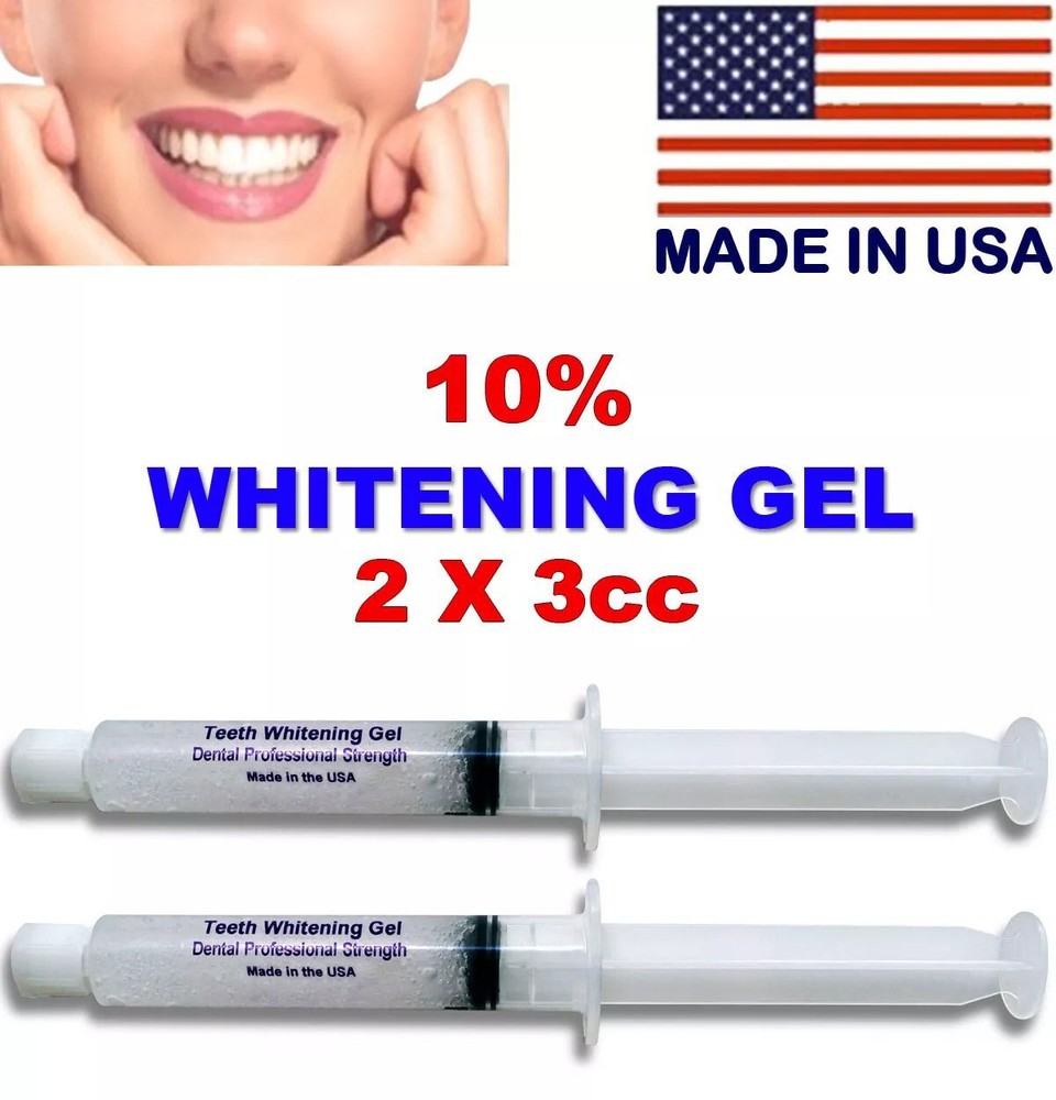 2 - 10% FOR SENSITIVE TEETH Tooth BLEACHING Whitening Gel