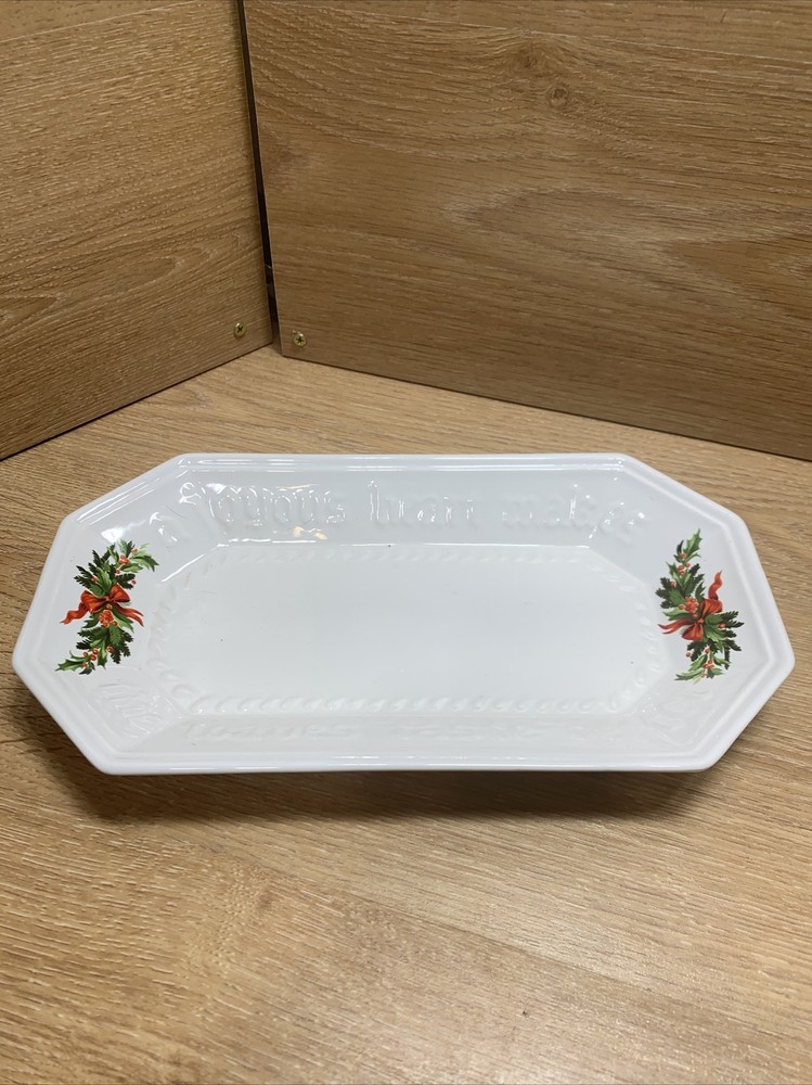 Pfaltzgraff Christmas Heritage Bread Tray