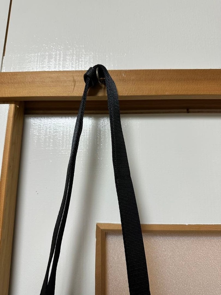 TUMI Mini Shoulder Bag Black Compact Crossbody