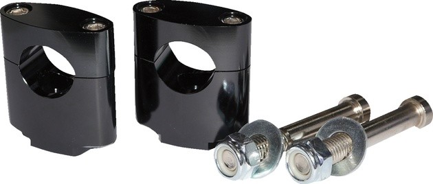Moose Oversized Handlebar Mount 1-1/8" Black
