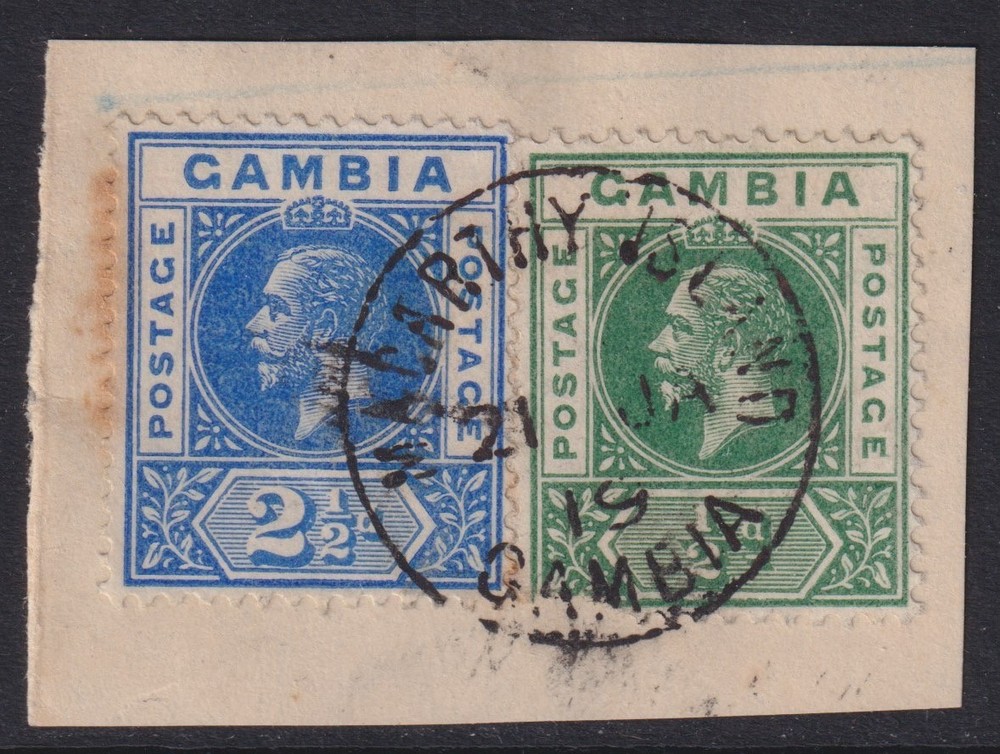 GAMBIA: (20367) MACARTHY ISLAND postmark/cancel 1919