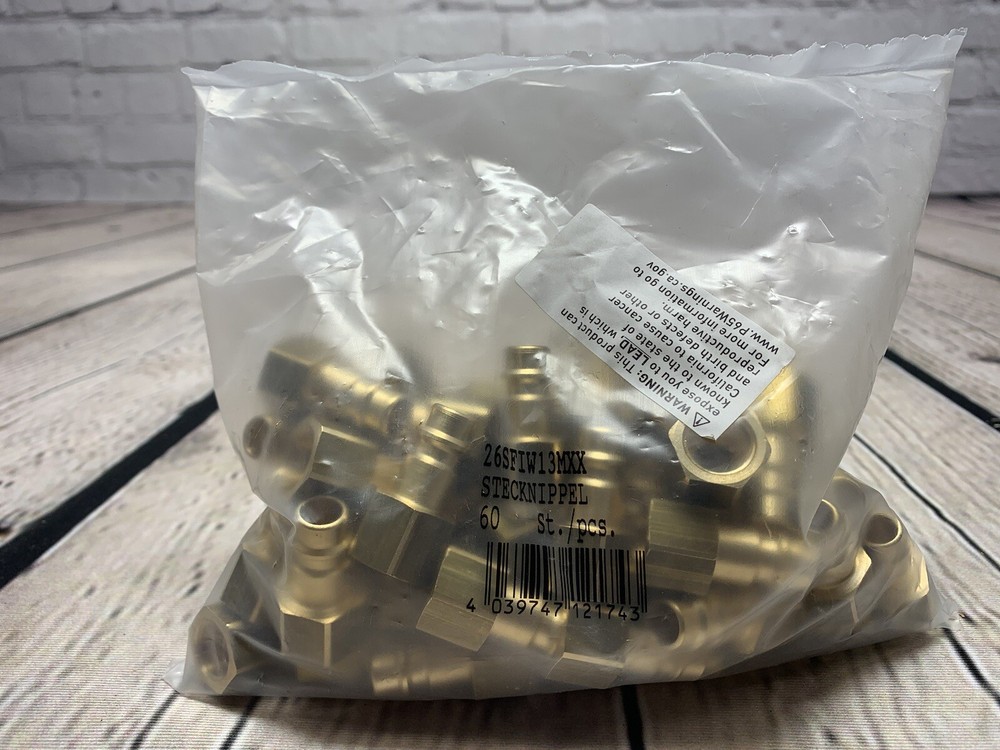 Parker Rectus 1/4" Basic Coupling FEMALE Plug (1 Piece) 26SFIW13MXX