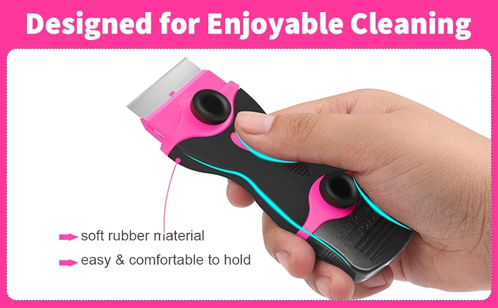 Blade Scraper Tool Kit - Scrapers & Extra Blades, Plastic