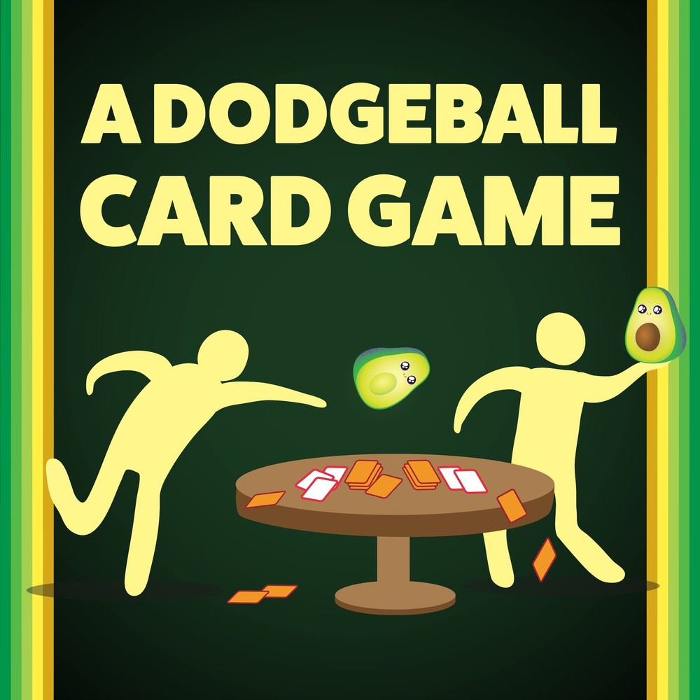 Exploding Kittens Throw Avocado Ages 7+, Kid and Adult Card Game