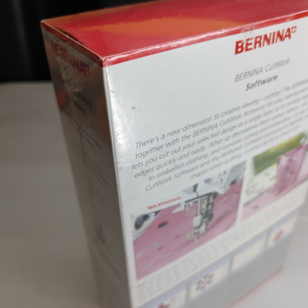 Bernina Cutwork Software Windows 7 Sealed (Package Ware)
