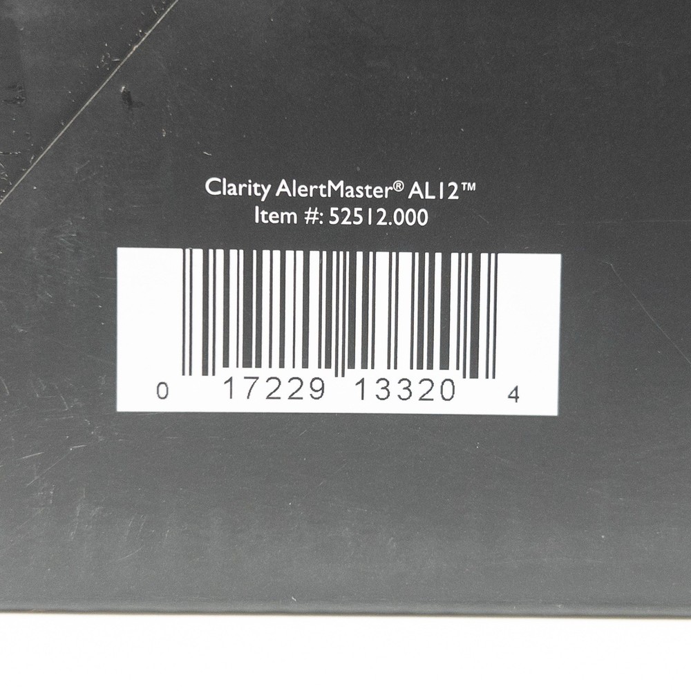 Clarity AlertMaster Visual Alert AL10 Base System AL12 Remote Receiver