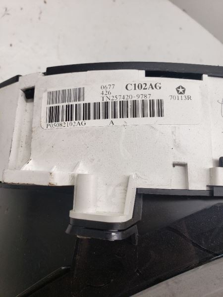 Speedometer Cluster MPH Without Navigation Display Fits 07 PACIFICA 1056262 OEM