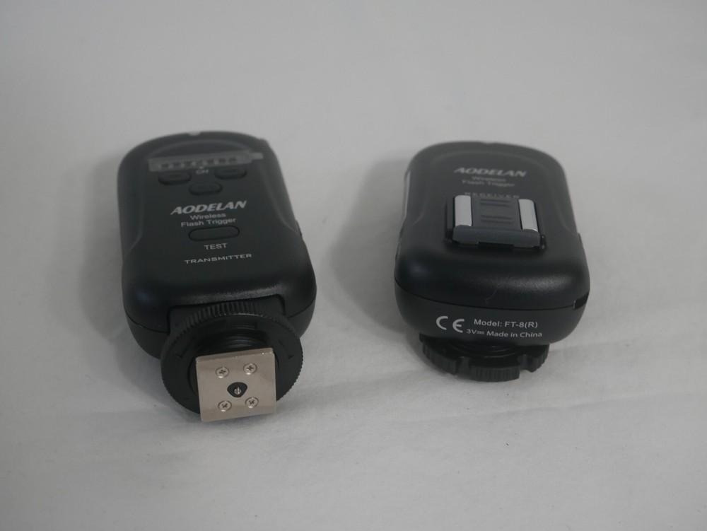AODELAN FT-8 Wireless Flash Trigger 2.4 GHz with Transmitter and Receiver (3B2)