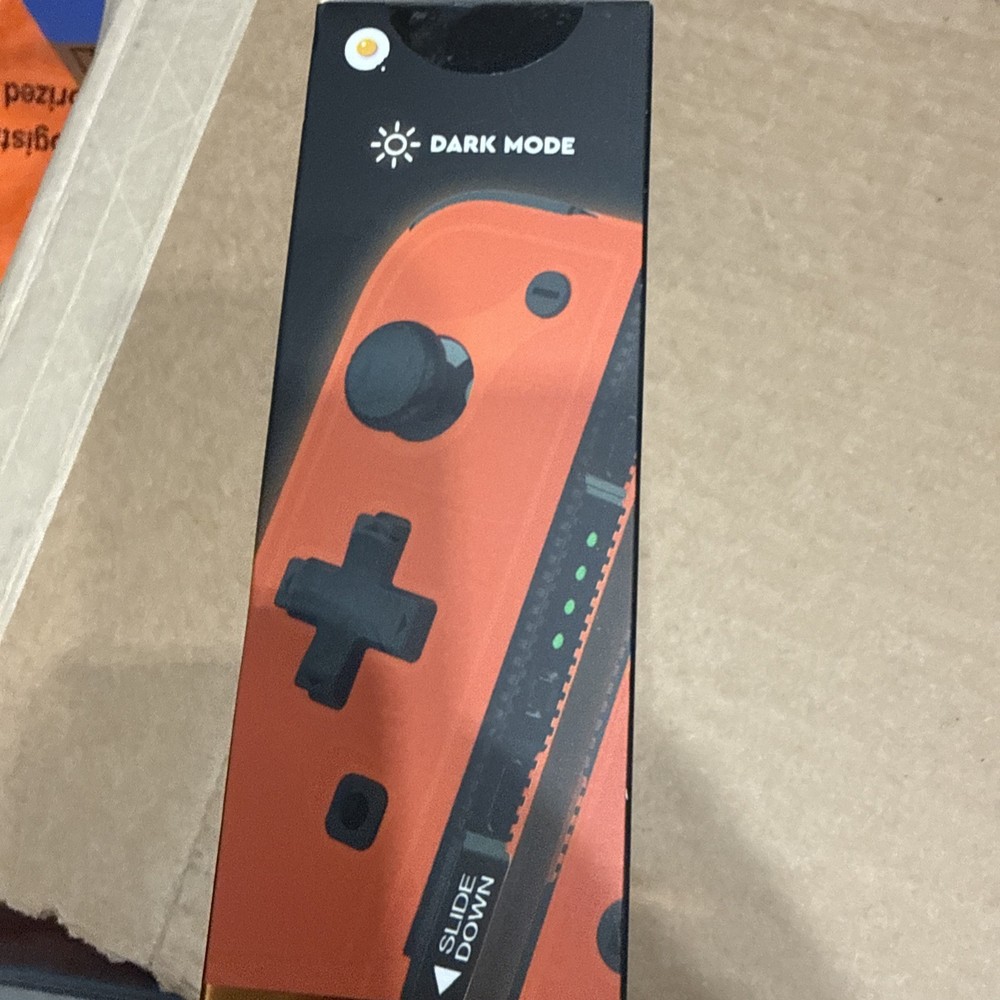 Omelet Gaming Switch Mini Joy-Pad Sunset Orange Left Controller