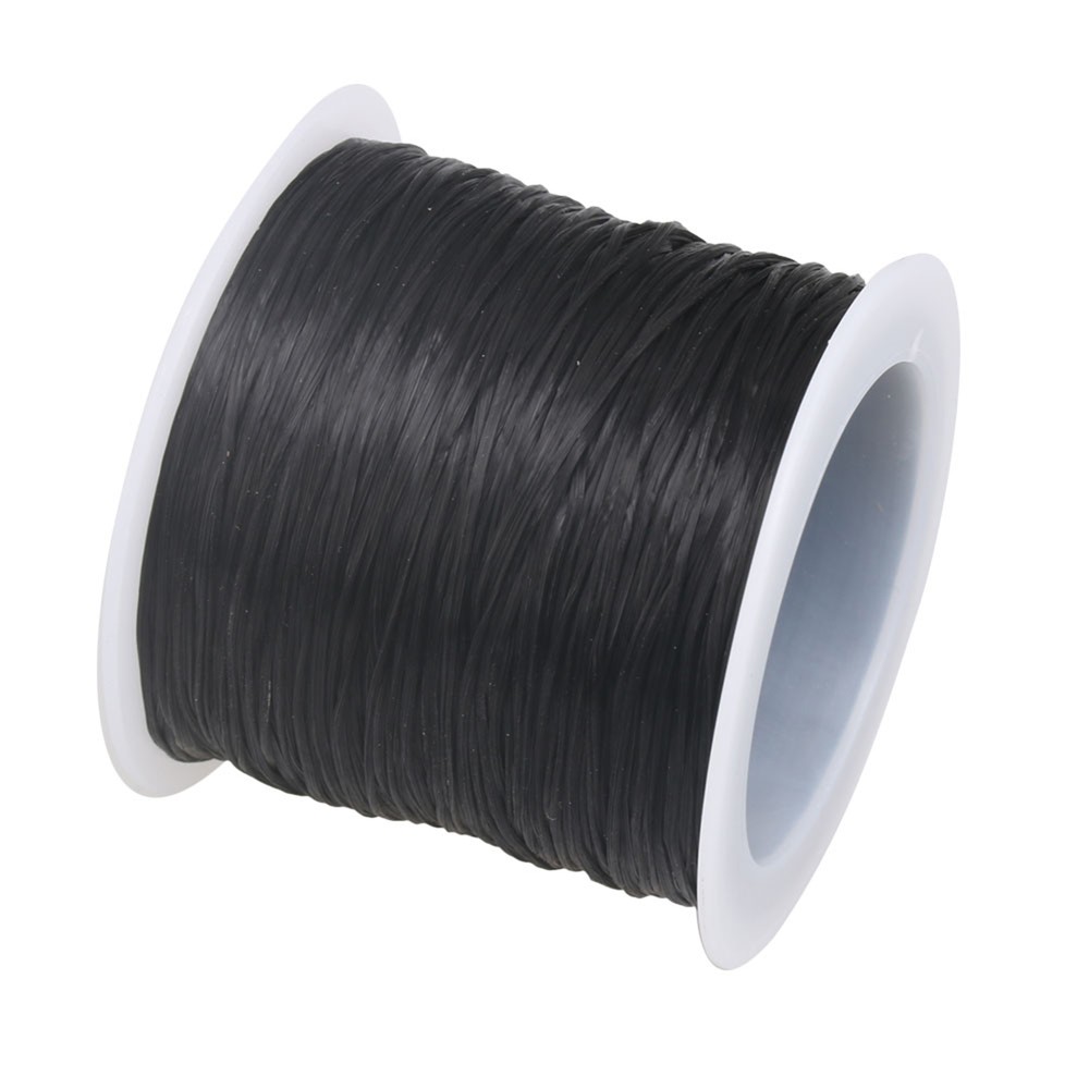 2 Pcs Craft Elastic String Thread 0.5mm for Jewelry Make 60meter Length