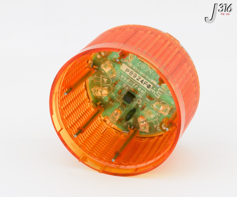 31062 PATLITE STACK LIGHT TOWER LED YELLOW LENS LAMP MODULE (NEW) LU7-E-Y