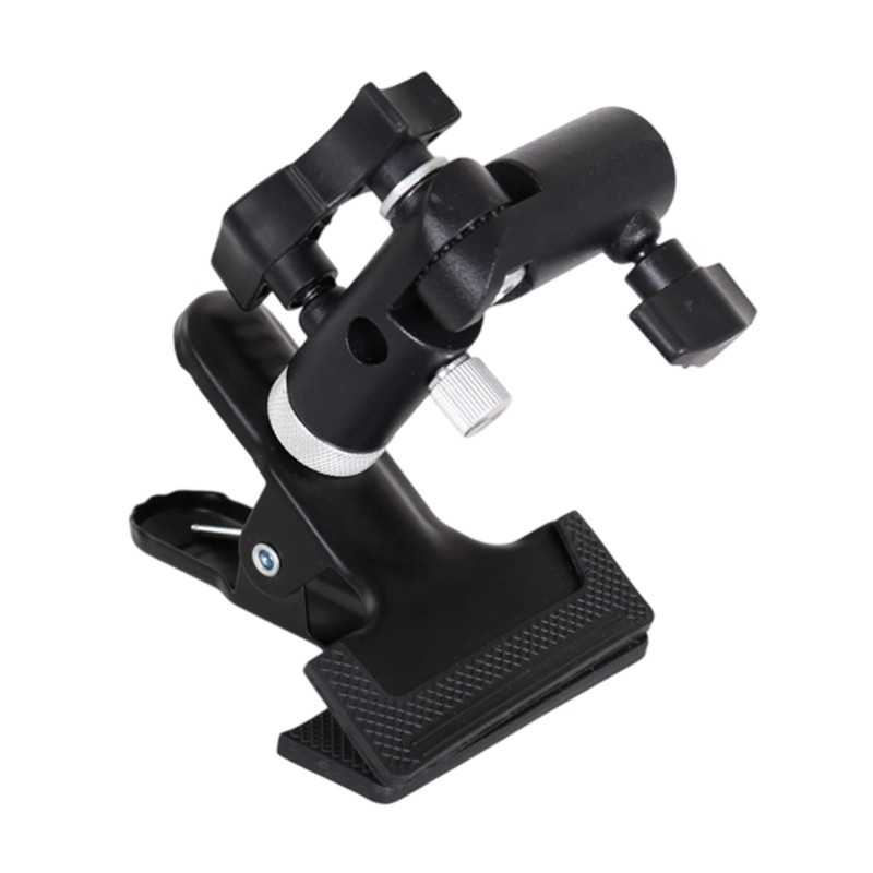 Light Stand Clamp Mount Bracket with Easy Installation and High Compatibility