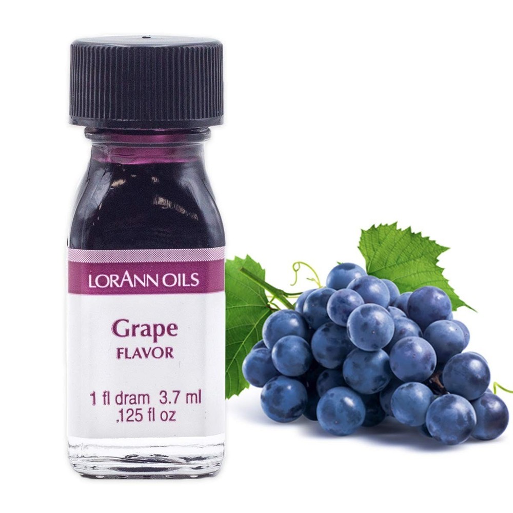 Grape Super Strength Flavoring - 4X Stronger for Baking & Candy Making – 2 Pack