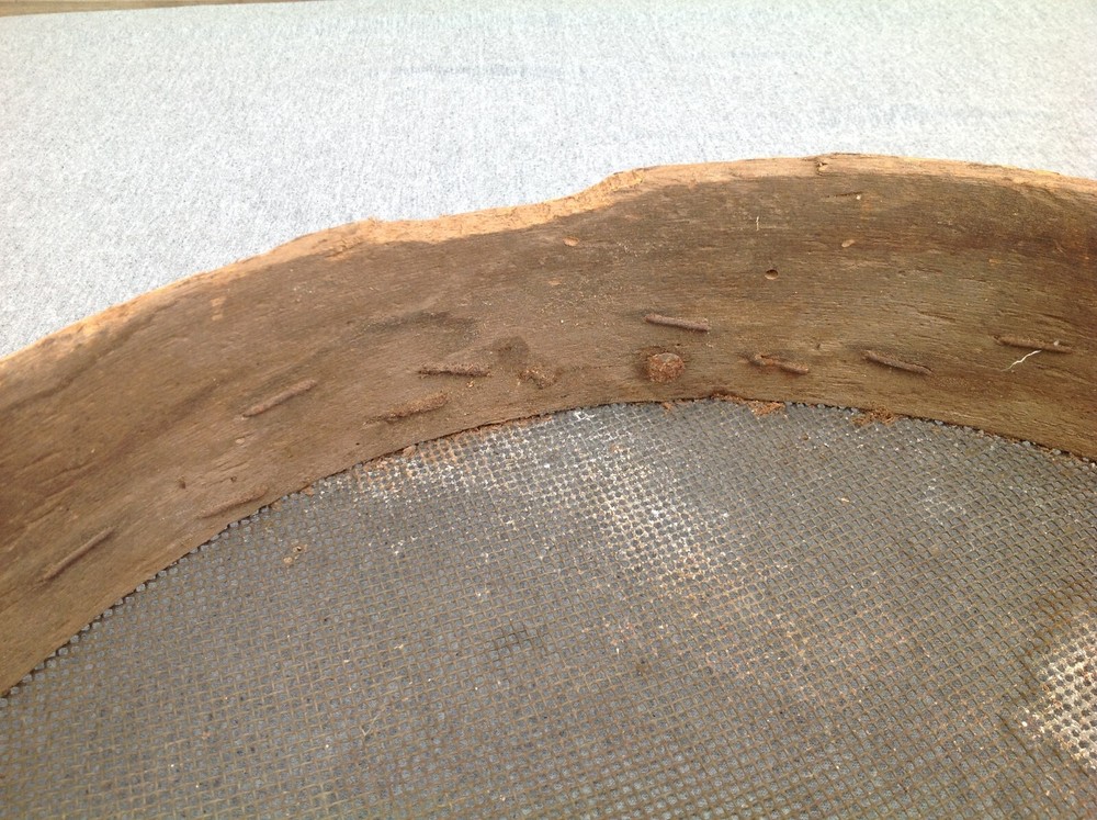 Antique Large 18" Round Sifter