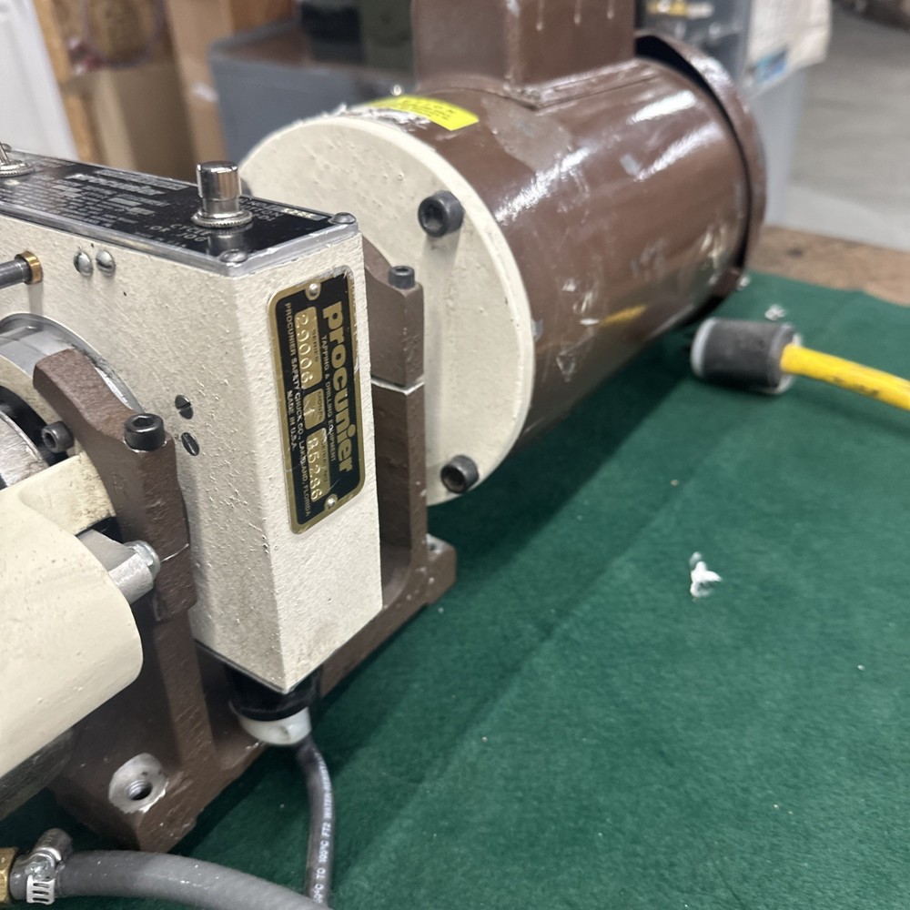 Procunier Tapping Head Attachment with Baldor 110V Motor