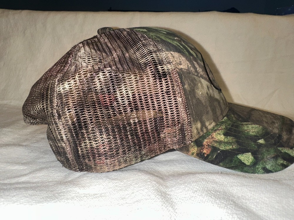 Mossy Oak Camo Hat Outdoor Cap Adjustable OSFM Tree Logo