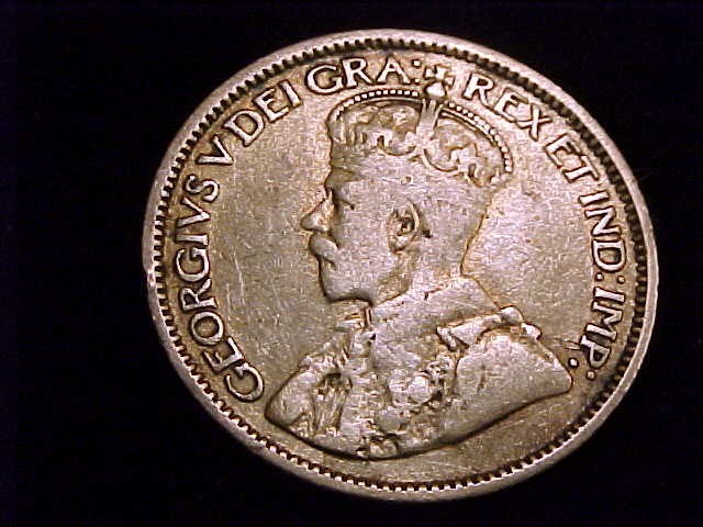 1912 Canada 10 Cent, Very Good grade
