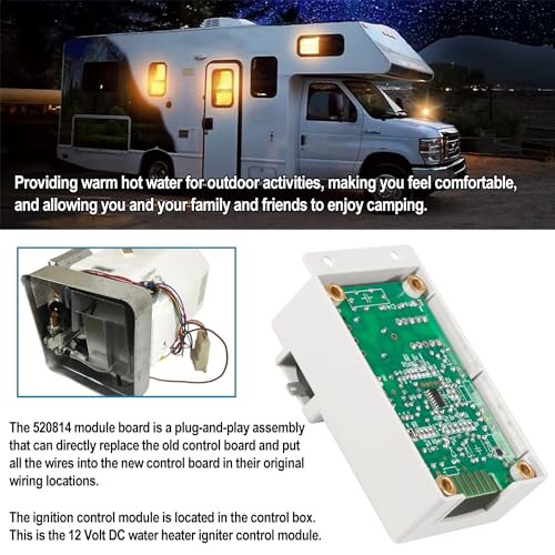 520814 Ignition Control Circuit Board Igniter Module Replacement Parts Kit Fit