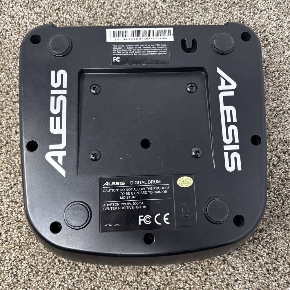 ALESIS PERCPAD ELECTRONIC DRUM PAD UNTESTED AS IS NO CORD