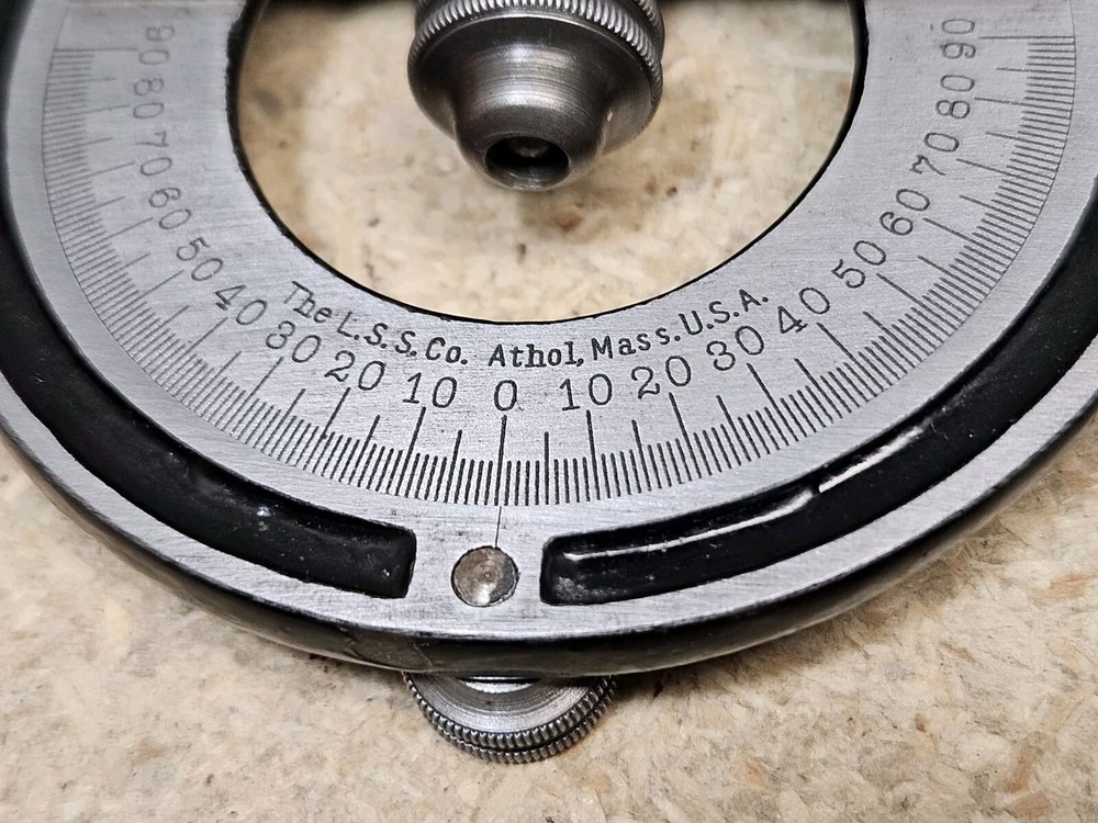 Starrett vintage protractor - this is one for your collection!!