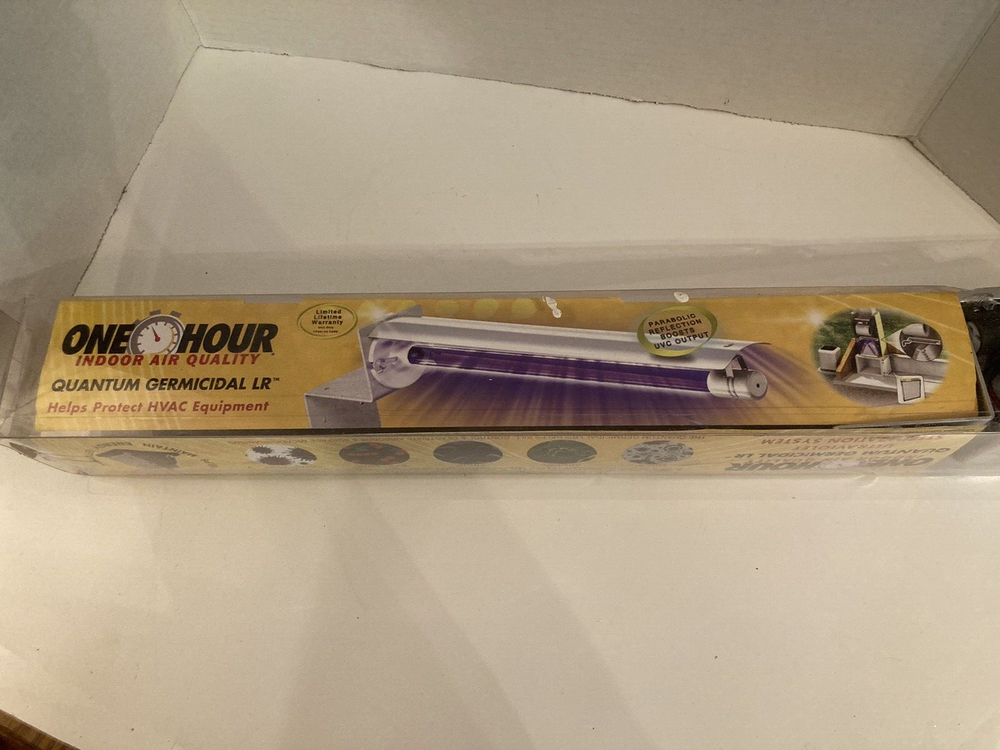 ONE HOUR Quantum Germicidal LR Ultraviolet Sterilization System