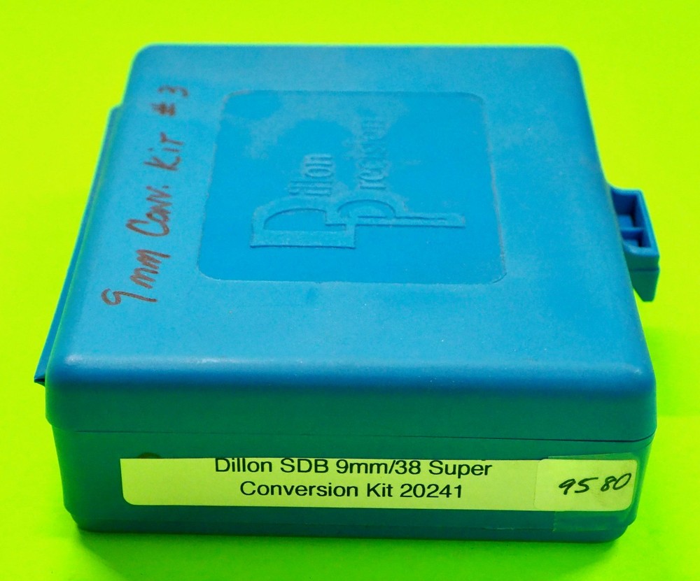 Dillon SDB 9mm/.38 Super Conversion Kit-(20123) + Tool Head-(20113)