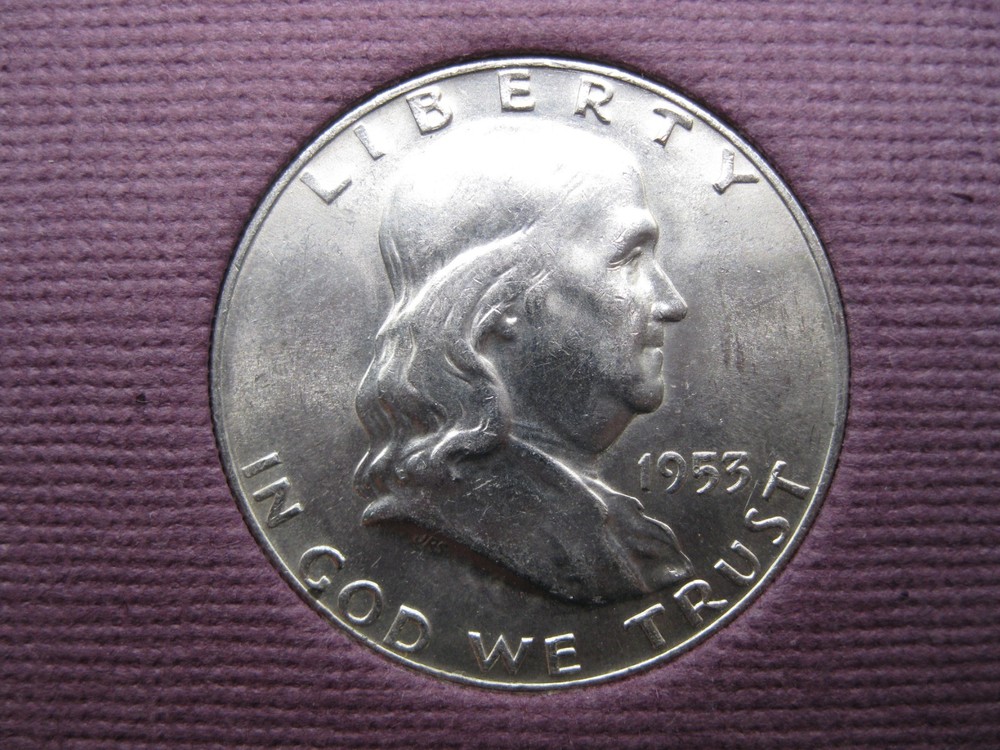 1953 D US Silver Mint Set Brilliant Uncirculated!