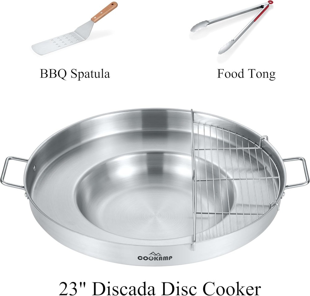 Propane Burner for Outdoor Cooking (Concave Comal Set)