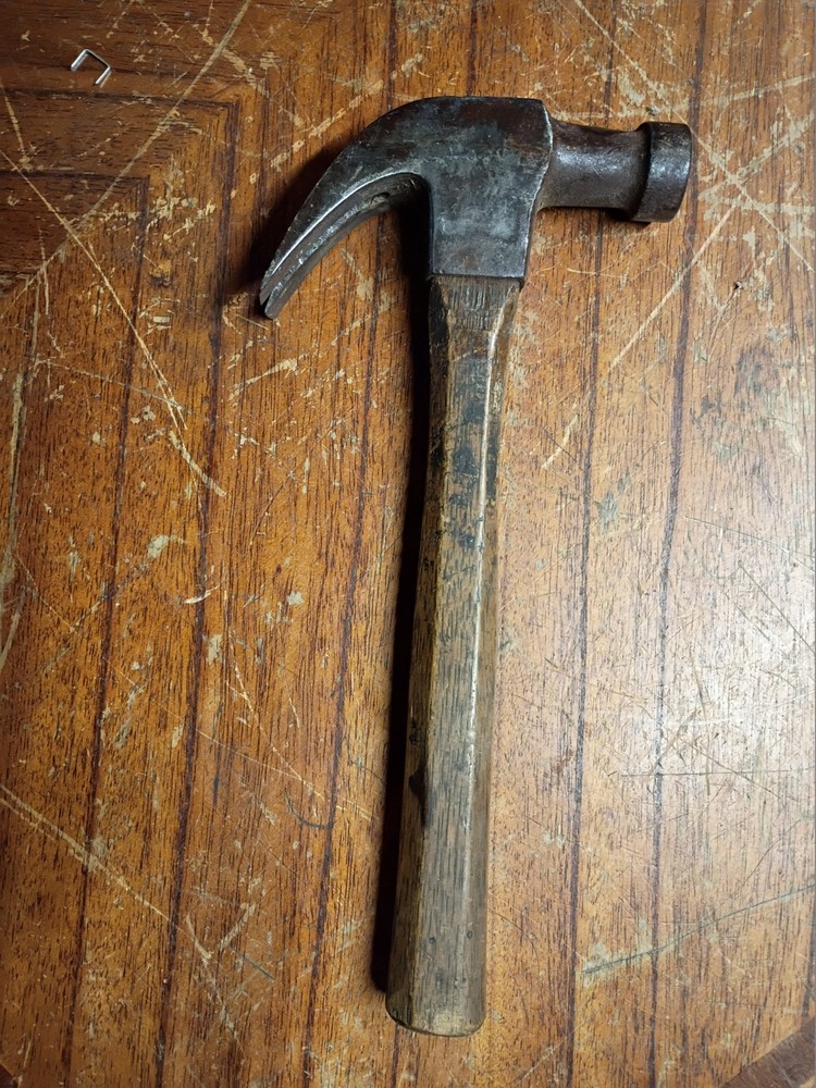 Vintage Plumb Claw Hammer Octagonal Handle 16OZ.