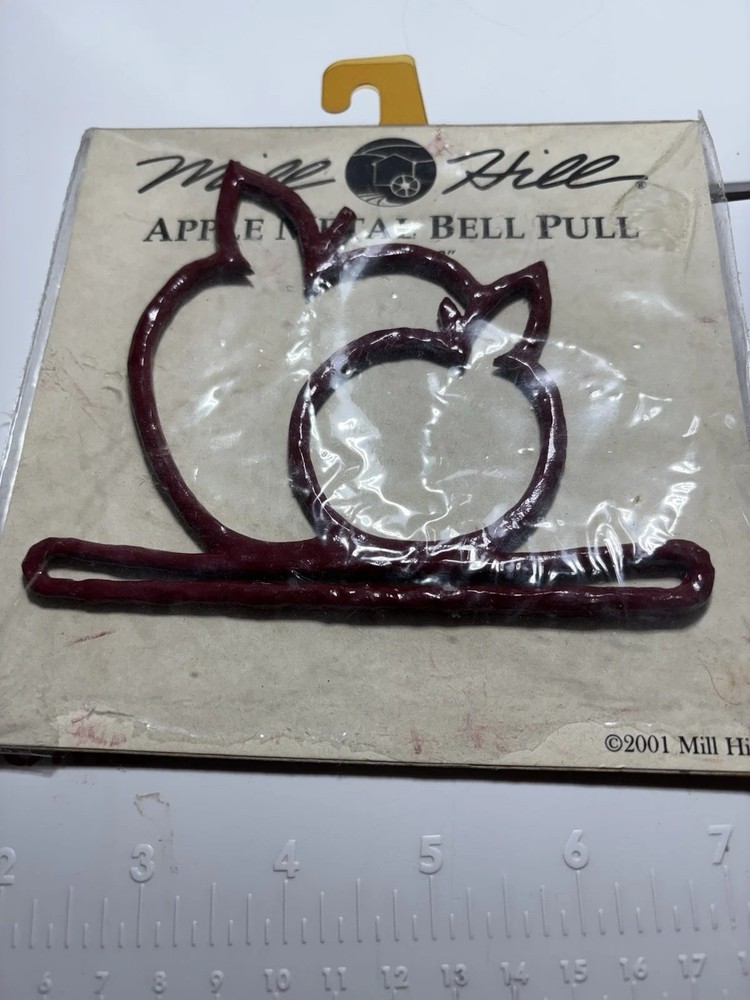 Mill Hill Apple Metal Bell Pull