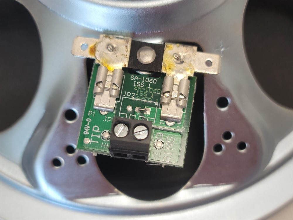 Valcom V-1060A Talkback Ceiling Speaker 8"