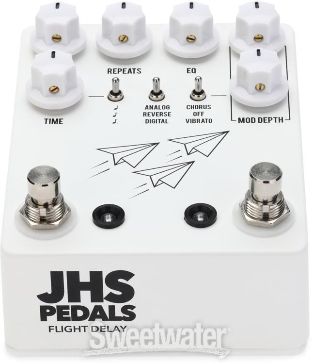 JHS Flight Delay Pedal - White