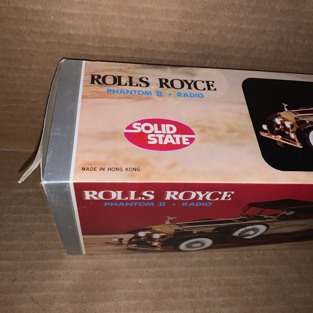 Vintage Rolls Royce Phantom II Radio Solid State New In Box