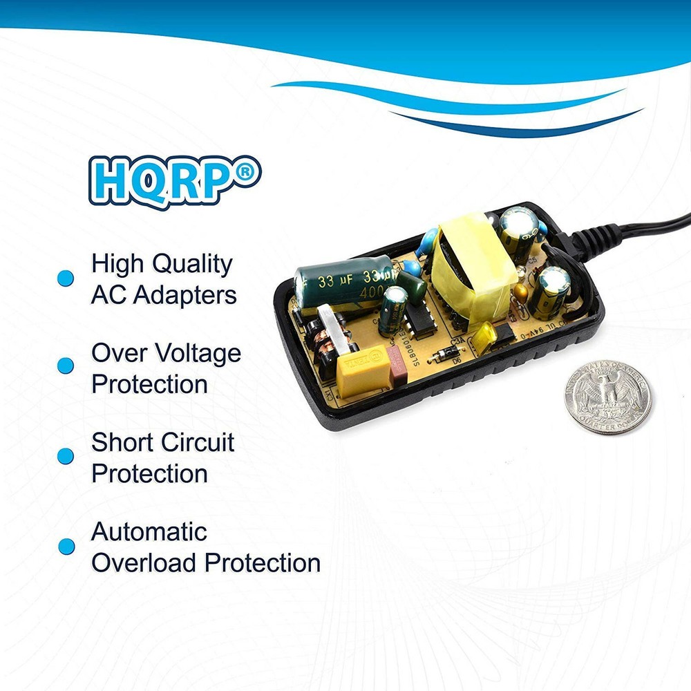 HQRP 5V Adaptador de CA para D-Link DIR-615, DIR-628, DIR-632, DIR-645, DIR-815