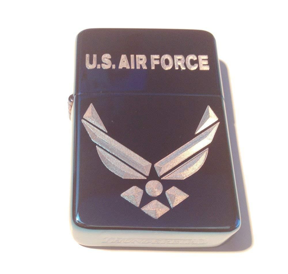 Vector KGM Thunderbird Custom Lighter Military Armed Forces Airforce Wings Logo