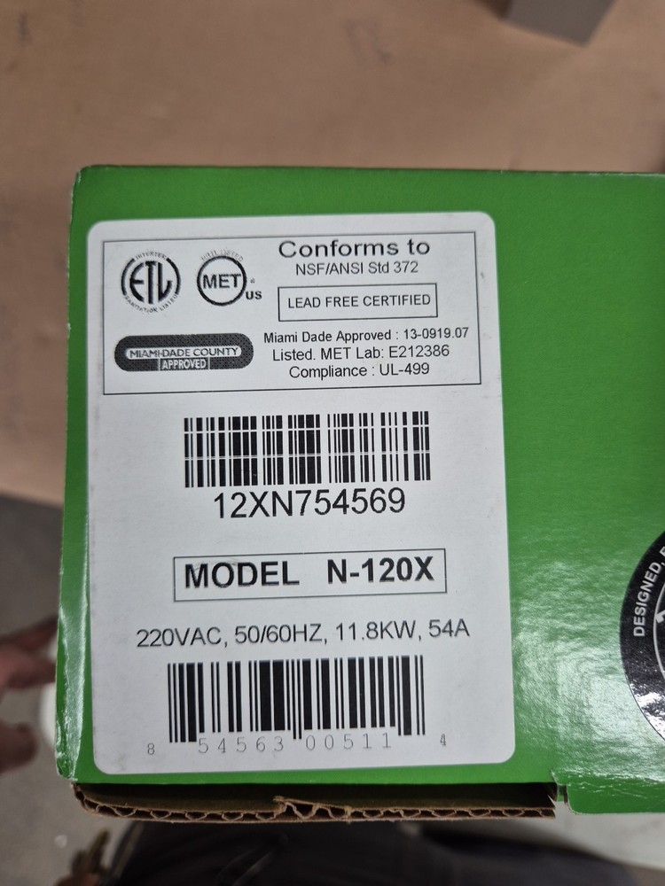 Titan N-120x 11.8 kW Electric Tankless Water Heater