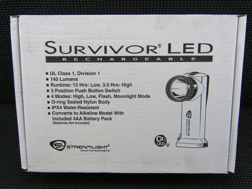 Streamlight Survivor LED 90500 Right Angle Flashlight Orange