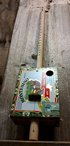 One-String Cigar Box Diddley Bow Kit - Great Gift for Handy Persons