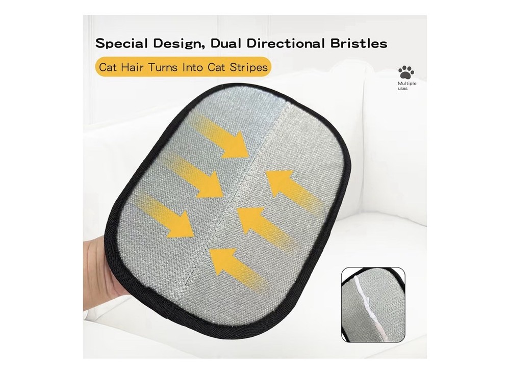 Pet Hair Remover Mits 2pc