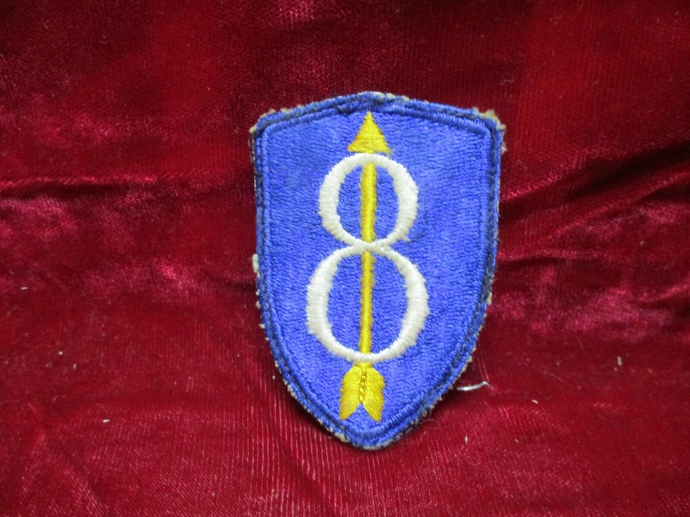 US Army 8th Division Military Patch