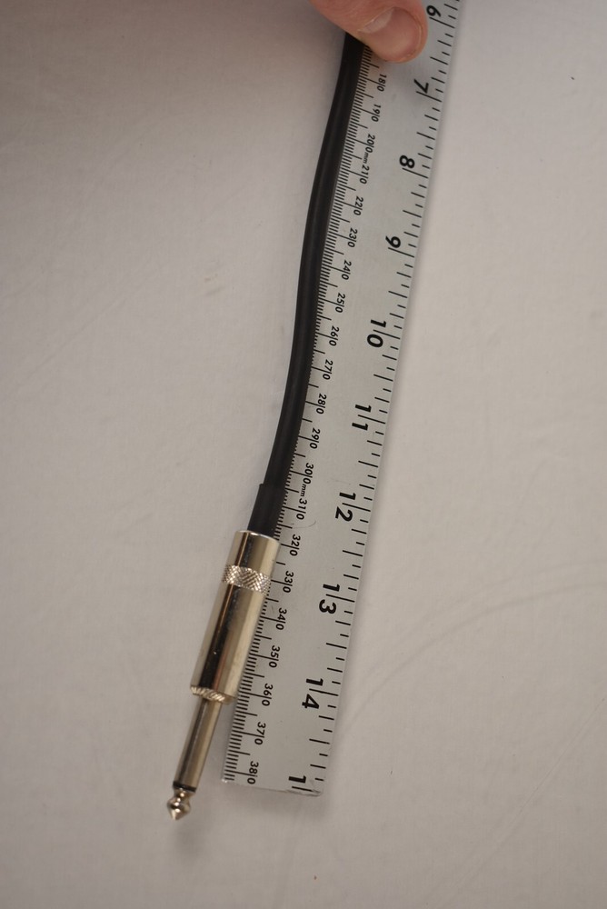 15" Neutrik Instrument Patch Cable Mono Jack 1/4" TS