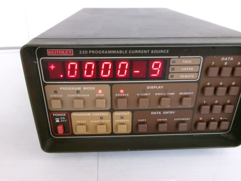 ^^ KEITHLEY 220 PROGRAMMABLE VOLTAGE SOURCE (JGL16)