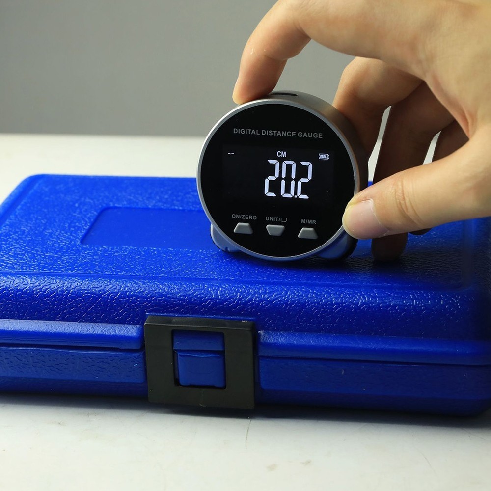 Practical Functions Digital Ruler Rechargeable Battery and LCD Display